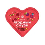 Сердце бурлящее для ванны Ягодный Смузи, 110 г, 1 шт. фото