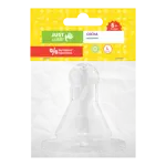 Lubby Соска силиконовая быстрый поток, 1 шт, 6+ мес, арт. 13965 фото