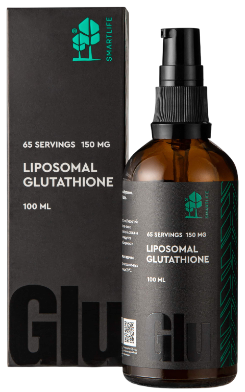 SmartLife Липосомальный глутатион, 150 мг, раствор для приема внутрь, 100 мл, 1 шт, 65 доз фото