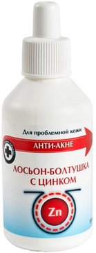 Лосьон-болтушка с Цинком Анти-Акне, лосьон для лица, 100 мл, 1 шт, для проблемной кожи фото
