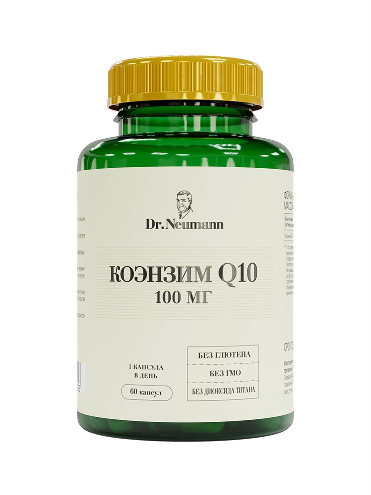 Dr. Neumann Коэнзим Q10, капсулы, 60 шт. фото