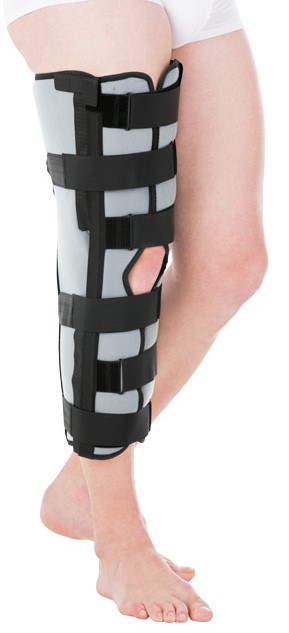 Тривес Бандаж для полной фиксации коленного сустава (тутор), универсальный, 1 шт, высота 60 см, арт. Т.44.46 (Т-8506) фото