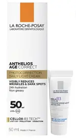 La roche-posay Anthelios антивозрастной крем SPF 50 50 мл + Mela B3 сыворотка 3 мл, набор, 1 шт. фото