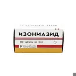 Изониазид, 300 мг, таблетки, 100 шт. фото