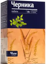 Черника побеги, фиточай, 50 г, 1 шт. фото
