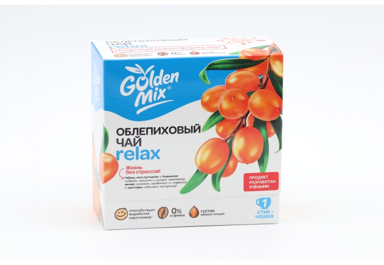GoldenMix Чай облепиховый Relax, чай, 7 шт. фото