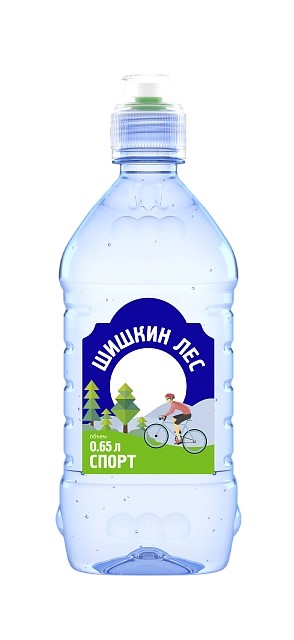 Шишкин лес Вода питьевая, вода питьевая негазированная, 650 мл, 1 шт, спорт фото
