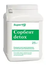 Superum Сорбент detox, порошок для приготовления суспензии для приема внутрь, 25 г, 1 шт. фото