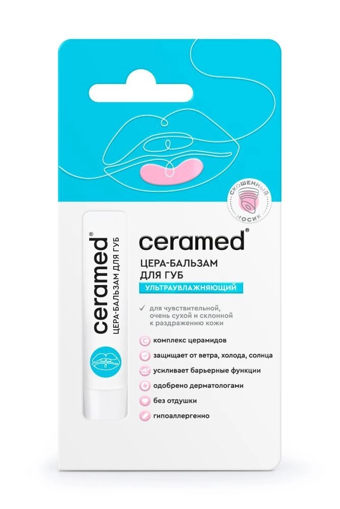 Ceramed цера-бальзам для губ ультраувлажняющий, 13 мл, 1 шт. фото
