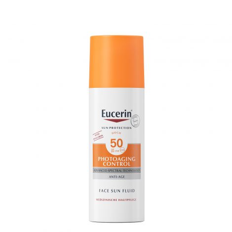 Eucerin Photoaging Control Флюид солнцезащитный SPF50+, 50 мл, 1 шт. фото