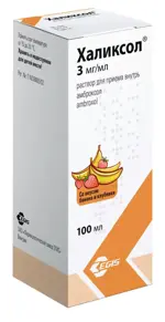 Халиксол, 3 мг/мл, раствор для приема внутрь, 100 мл, 1 шт. фото