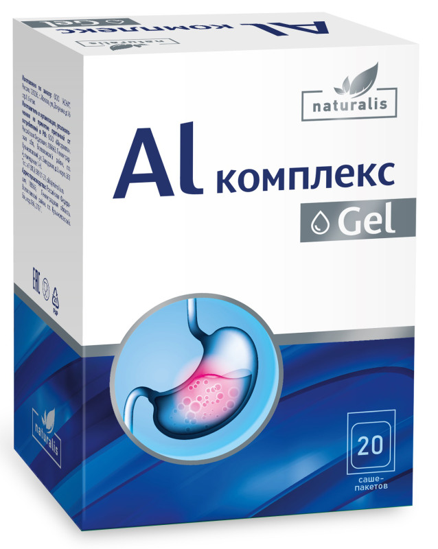 Naturalis AL Gel Комплекс, гель для приема внутрь, 16 мл, 20 шт. фото
