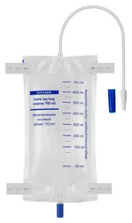 Apexmed Мочеприемник носимый ножной, 750 мл, 1 шт, длина трубки 28 см фото