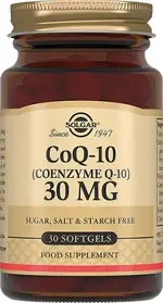 Solgar Коэнзим Q10, 30 мг, капсулы, 30 шт. фото