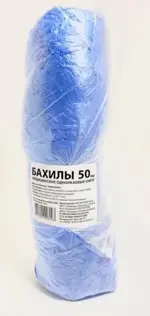 Бахилы медицинские одноразовые Unite эконом плюс, 100 шт, 50 пар фото