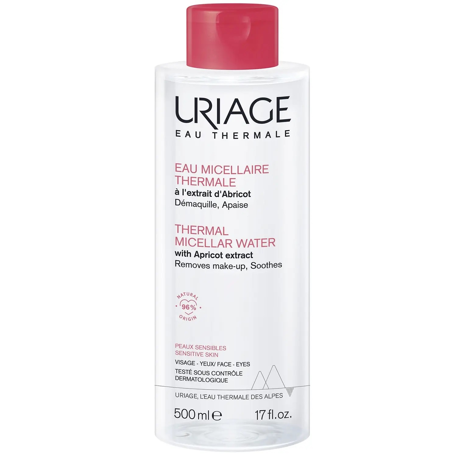 Uriage Вода мицеллярная для чувствительной кожи, лосьон, 500 мл, 1 шт. фото