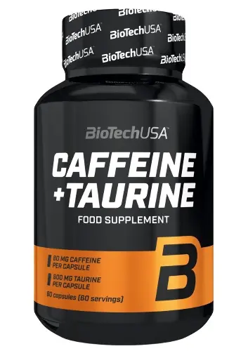 Biotechusa Кофеин + Таурин, капсулы, 60 шт. фото