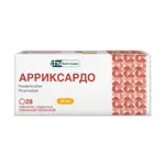 Арриксардо, 20 мг, таблетки, покрытые пленочной оболочкой, 28 шт. фото 