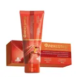 Флексотер, крем, 75мл, 1 шт, с хондроитином и глюкозамином фото