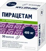 Пирацетам, 400 мг, капсулы, 30 шт. фото 2