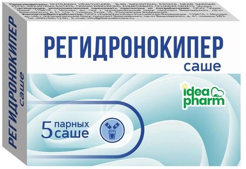 Регидронокипер, порошок для приготовления раствора для приема внутрь, 5 шт, парные саше фото