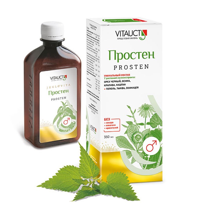 Vitauct Простен, раствор для приема внутрь, 350 мл, 1 шт. фото