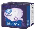 ID Discreet Light Extra plus, прокладки урологические, 10 шт, 5 капель фото