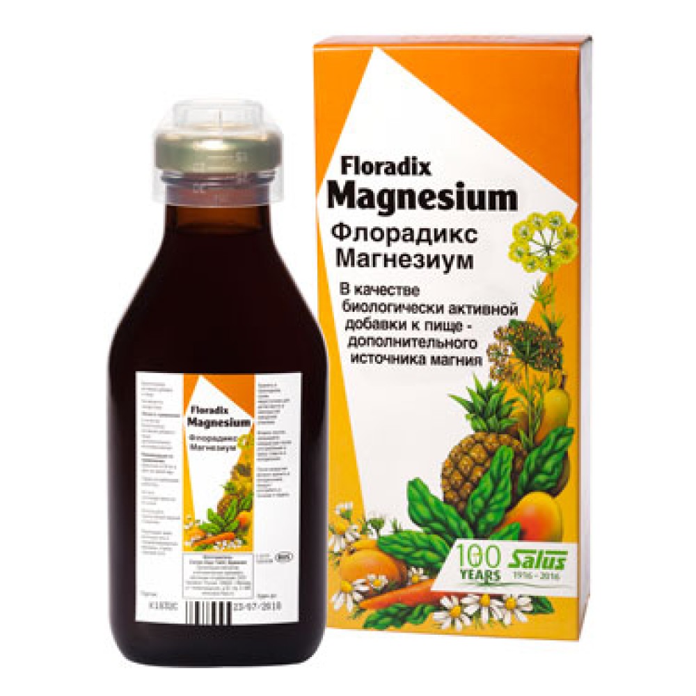 Флорадикс Магнезиум, жидкость для приема внутрь, 250 мл, 1 шт. фото