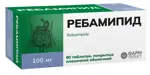 Ребамипид, 100 мг, таблетки, покрытые пленочной оболочкой, 60 шт. фото