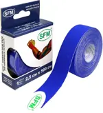 SFM-Plaster кинезио-тейп лента, 2.5 см х 500 см, 1 шт, синего цвета фото