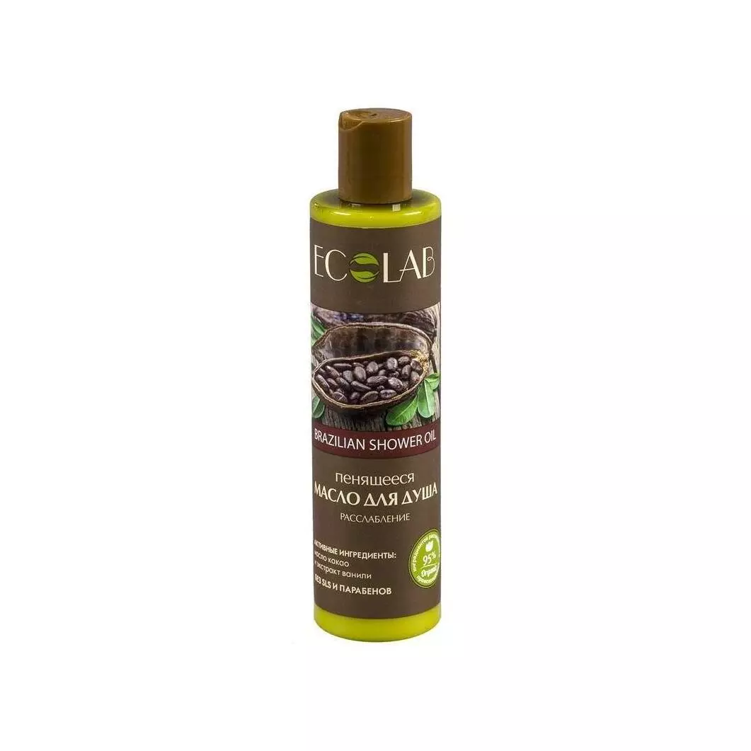 Ecolab Масло для душа пенящееся расслабление, масло, 250 мл, 1 шт. фото