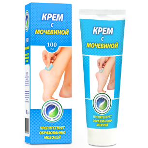 Крем с мочевиной против мозолей, крем, 100 мл, 1 шт. фото
