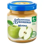 Бабушкино Лукошко детское пюре, пюре, 100 г, 1 шт, яблоко фото