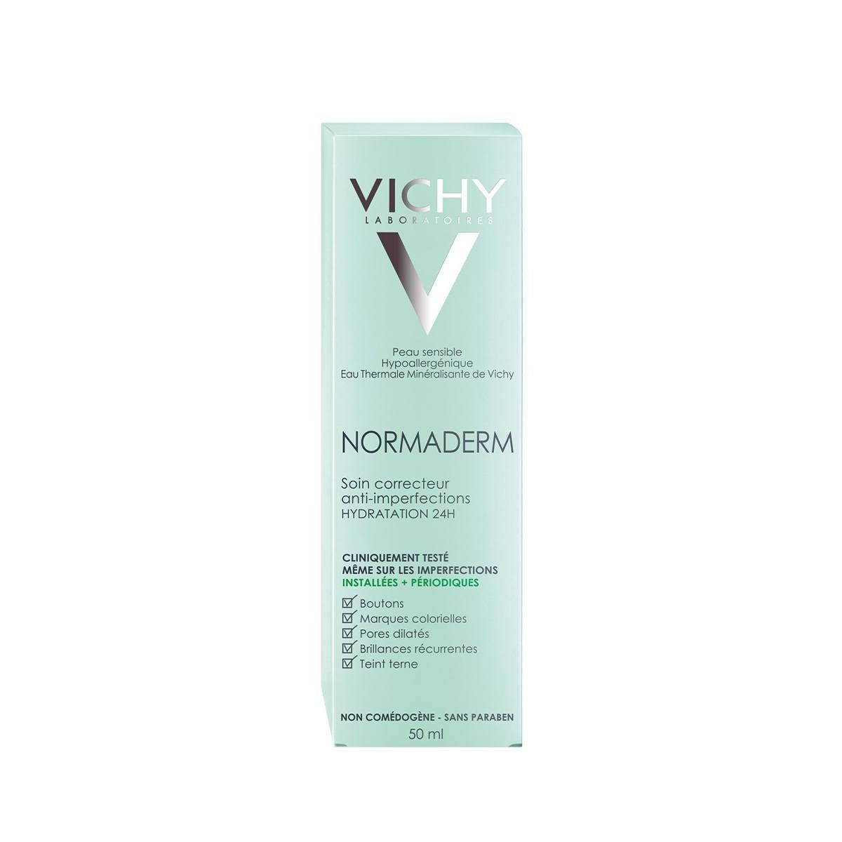 Vichy Normaderm преображающий уход против несовершенств, крем для лица, 50 мл, 1 шт. фото