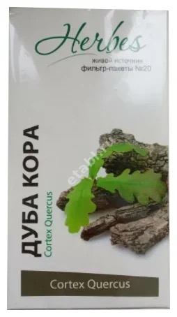 Дуба кора, фиточай, 1.5 г, 20 шт. фото