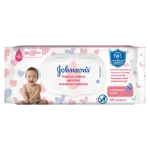 Johnson's Детские влажные салфетки Нежная забота, салфетки гигиенические, 64 шт. фото