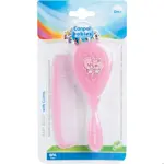 Canpol Детская расческа и щетка, набор, 1 шт, цвет в ассортименте, жесткая, арт. 2/419 фото 2