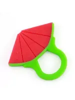 Бусинка прорезыватель силиконовый Арбуз, 1 шт, арт. 1865 фото