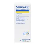 Аллергодил, 0.05%, капли глазные, 6 мл, 1 шт. фото