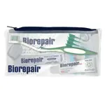 Biorepair Комплексный Дорожный набор, набор, 1 шт, паста зубная 1, ополаскиватель 1, щетка 1, нить 1, палочки 5 фото