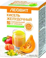 Леовит Кисель Желудочный нейтральный, 20 г, 5 шт. фото