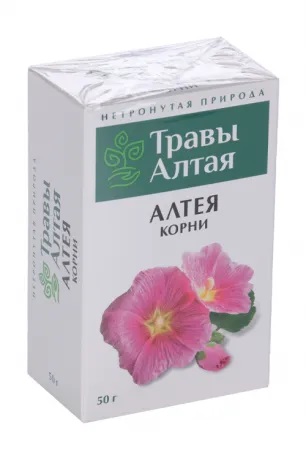 Алтея корни, сырье растительное измельченное, 50 г, 1 шт. фото