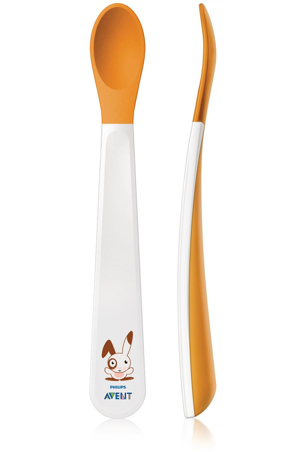 Avent ложка детская для введения прикорма, набор, 2 шт, с 6 месяцев, арт. SCF710/00 (65650) фото