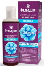 Фельдшер ихтиол, шампунь дерматологический, 125 мл, 1 шт, против перхоти фото 