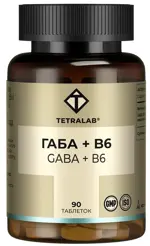 Tetralab Габа + В6, таблетки, 90 шт. фото
