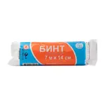 Бинт марлевый медицинский стерильный, 7 м х 14 см, 1 шт. фото 