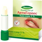 Эвкам Помада АнтиГерпес, помада, 3 г, 1 шт. фото