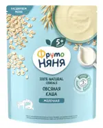 Фрутоняня каша молочная овсяная, каша, 200 г, 1 шт. фото