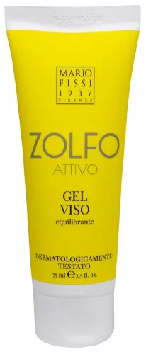 Mario fissi 1937 Гель для лица серный восстанавливающий баланс для жирной кожи, гель для лица, 75 мл, 1 шт. фото