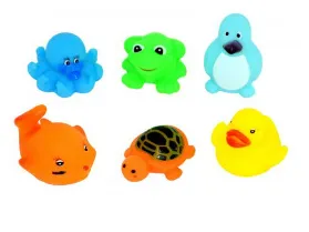 Бусинка набор игрушек для купания, набор, 6 шт, арт. 165 фото